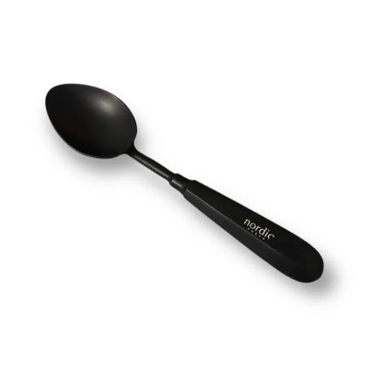Nordic Chefs – Quenelle Spoon Large – Jet Black